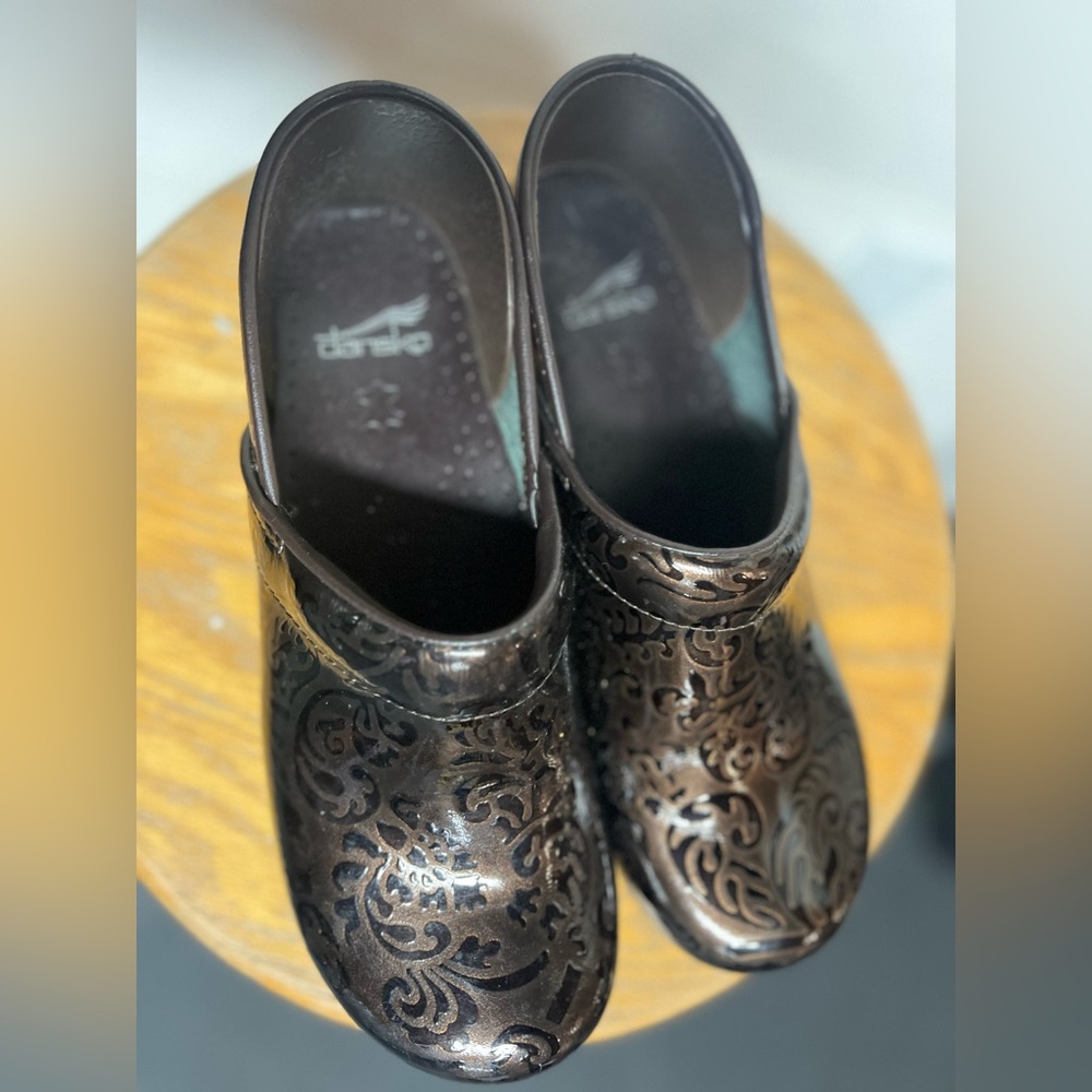 Dansko Professional Clog, Size 40, Patent Brown D… - image 6